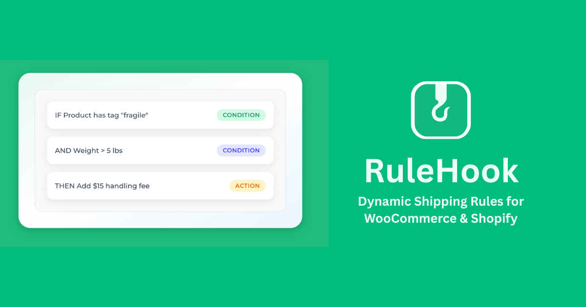 RuleHook – Advanced Shipping Rules Engine